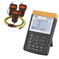 PCE Instruments PCE8303 [PCE-830-3] Three Phase Power Data Logger Meter w/ 3 x PCE-3007 Flexible Current Probe (3000A)
