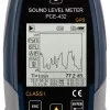 PCE Instruments PCE-432 [PCE-432] Class 1 Data Logging Sound Level Meter w/GPS & ISO 9001 Certificate