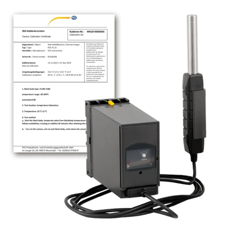 PCE Instruments SLT-TRM [SLT-TRM-ICA] Sound Level Meter w/ ISO Calibration Certificate