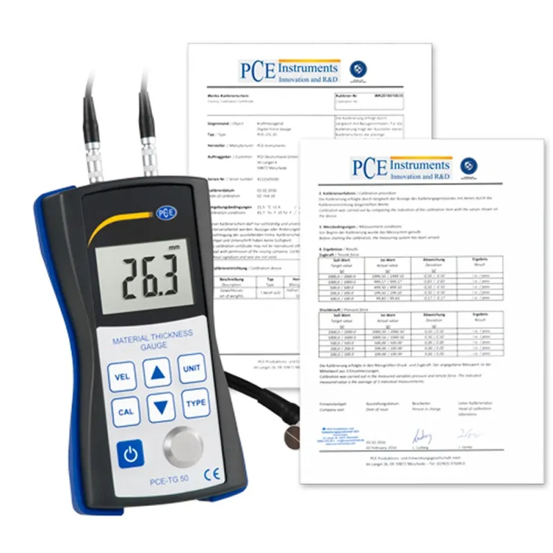 PCE Instruments PCE-TG 50 [PCE-TG 50] Ultrasonic Material Thickness Meter