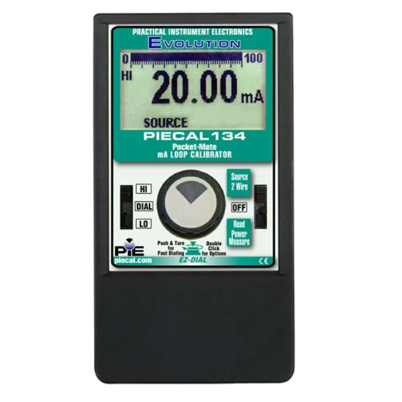 PIE PIECAL 134 [PIE 134] Pocket Sized Milliamp 4-20mA Loop Calibrator
