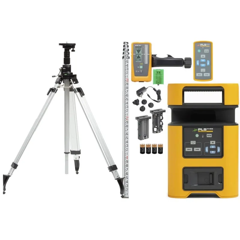 Pacific Laser Systems PLS HV2G [5022520] Green Beam Manual Rotary Laser Kit