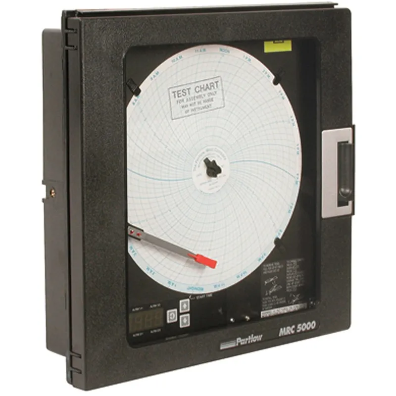 Partlow MRC 5000 [MRC 54010011] Circular Chart Recorder One Pen (High/Low Limit)