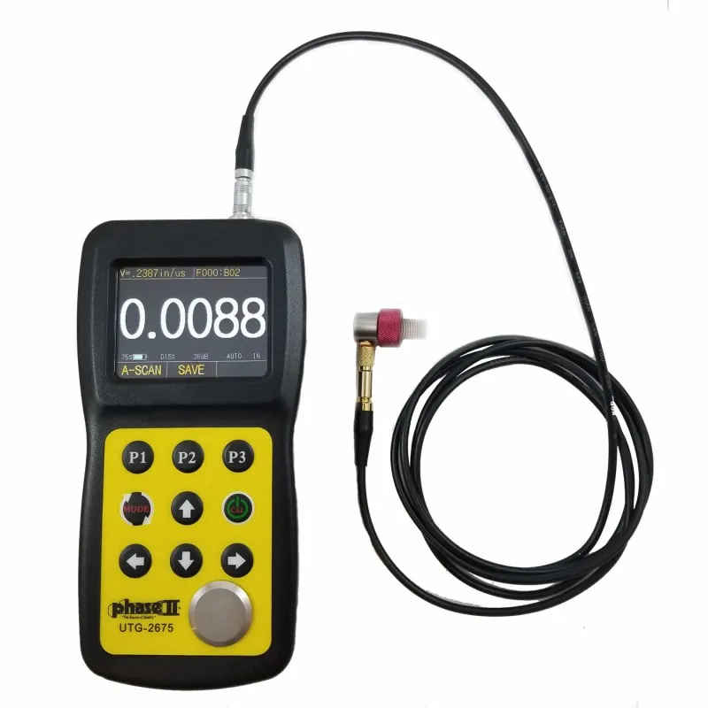 Phase II+ UTG-2675 [UTG-2675] Ultrasonic Thickness Gauge for Ultra Thin Materials