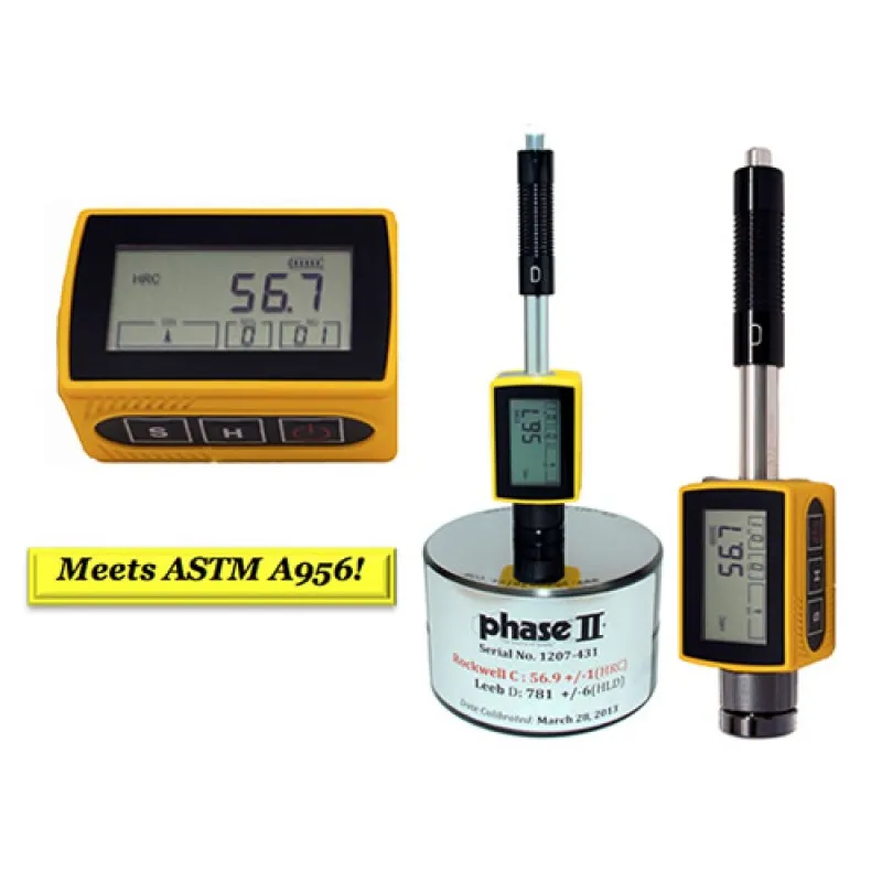 Phase II+ PHT-3340 Integrated Hardness Tester with DL Impact Device