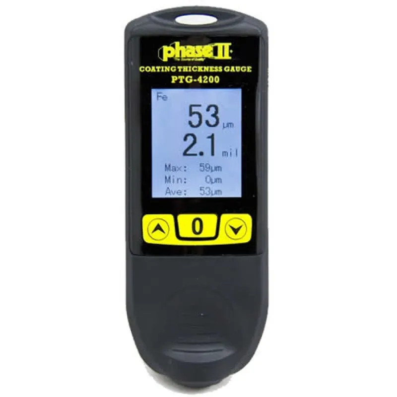 Phase II+ SRG-4200 Coating Thickness Gauge w/ Color Flip Display