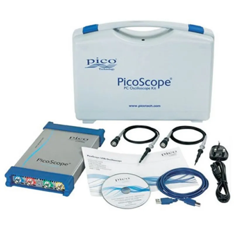 Pico Technology PicoScope 6000 Series 6404D [PP889] 500MHz, 4-Channel, USB Oscilloscope with AWG and Probes