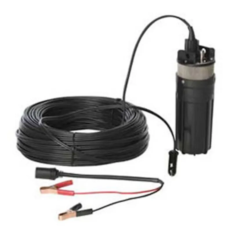 Proactive Abyss [P-10380] 12V Engineered Plastic Pump with 230' Wire Lead & Battery Clamps