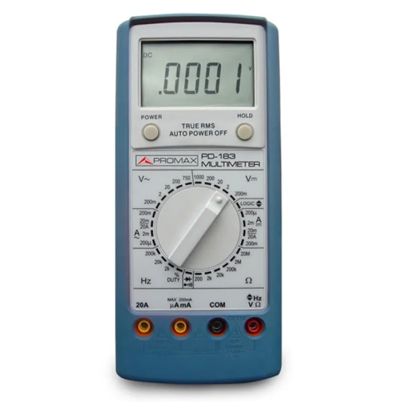 Promax PD-183  4 1/2 Digit 19999 Count Digital Multimeter