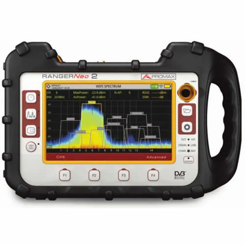 Promax RANGERNeo 2 [RANGERNEO2] Professional TV/Satellite Field Strength Meter and Analyzer