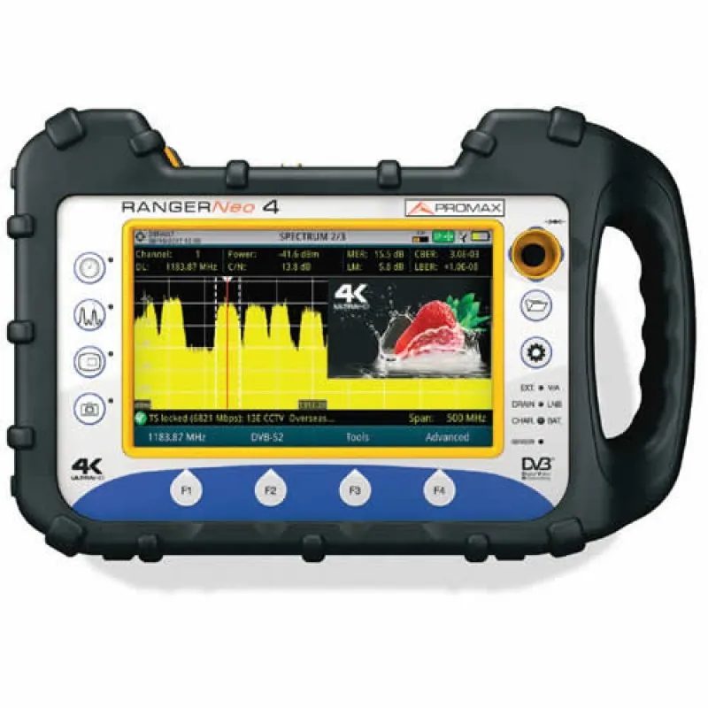 Promax RANGERNeo 4 [RANGERNEO4] TV/Satellite Field Strength Meter