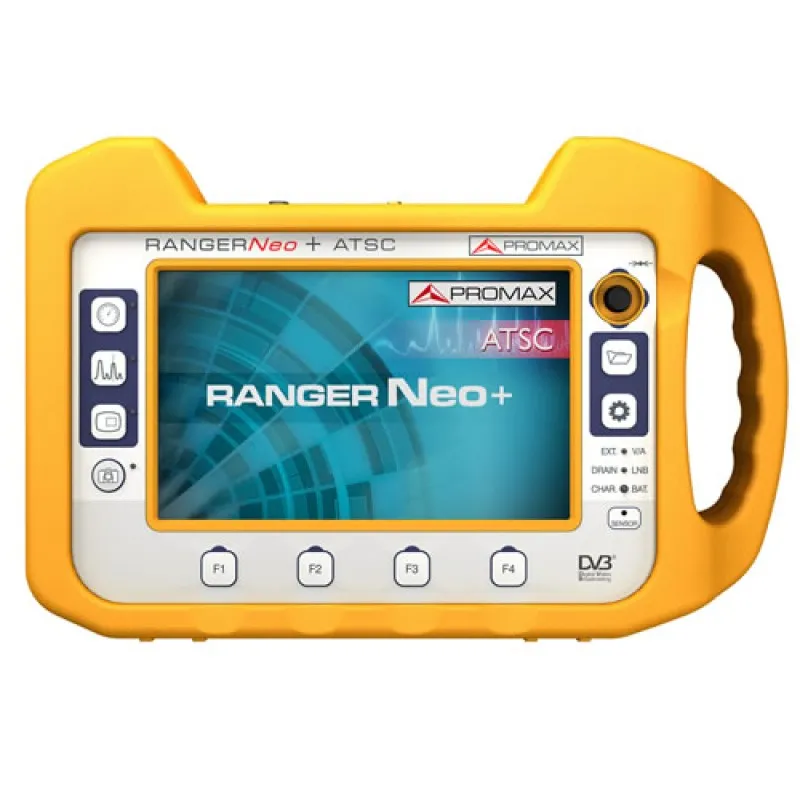 Promax RANGERNeo + ATSC [RANGERNEOPLUSATSC] Advanced Multifunction TV & Satellite Analyser with HEVC, ATSC