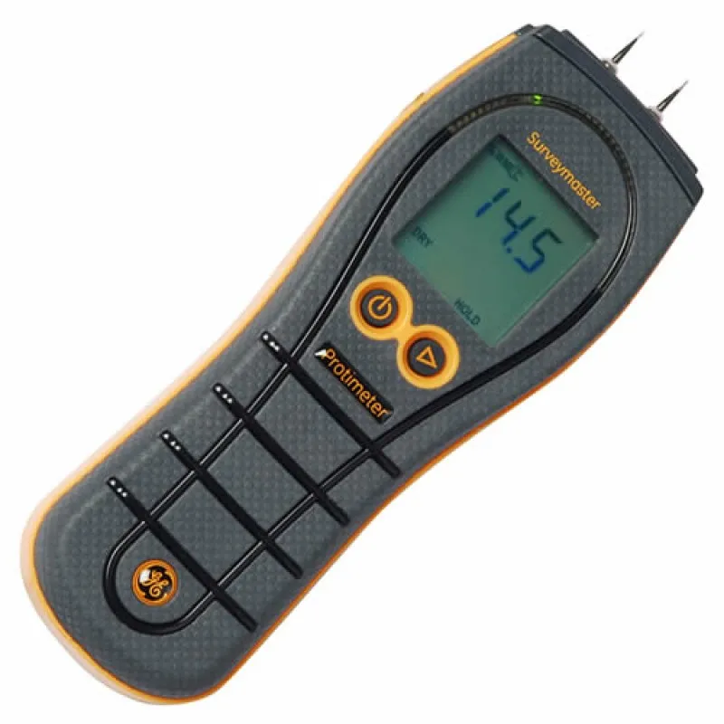 Protimeter Surveymaster [BLD5365] Dual-Function Moisture Meter w/ Digital LCD Display
