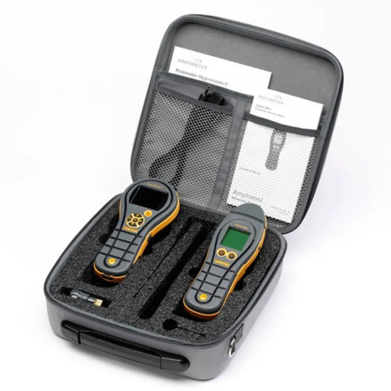 Protimeter Hygromaster 2 and Aquant [BLD7714-AQ] Dual Meter Kit in Thermoformed Case