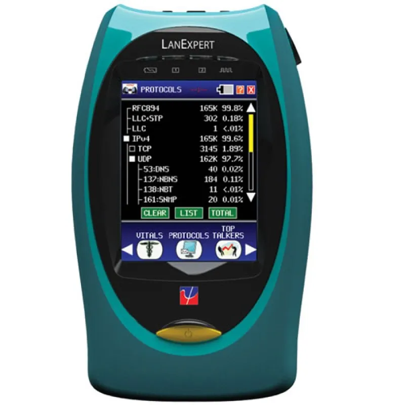 Psiber Lanexpert LE85M/S Copper SM / MM Fiber Gigabit Network Analyzer
