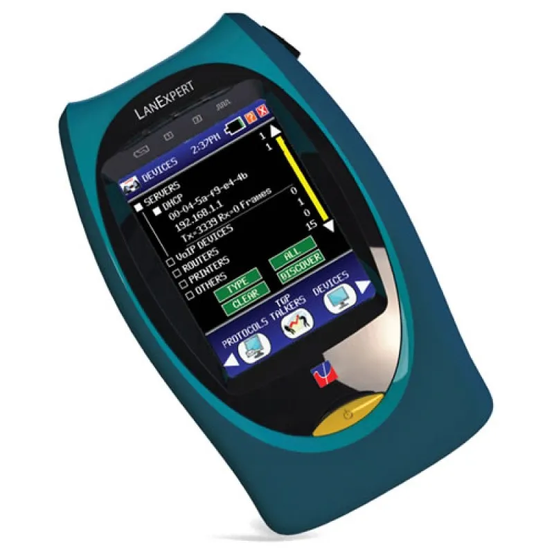 Psiber Lanexpert LE85M/S Copper SM / MM Fiber Gigabit Network Analyzer