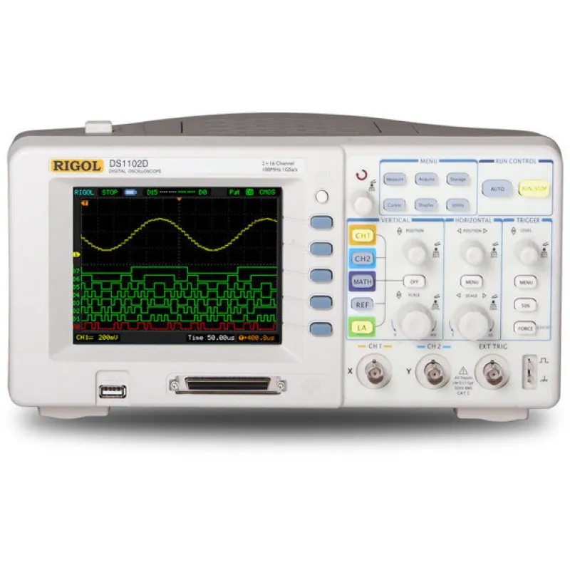 Rigol DS1000E Series [DS1102E] 100 MHz  2-Channel Digital Oscilloscope