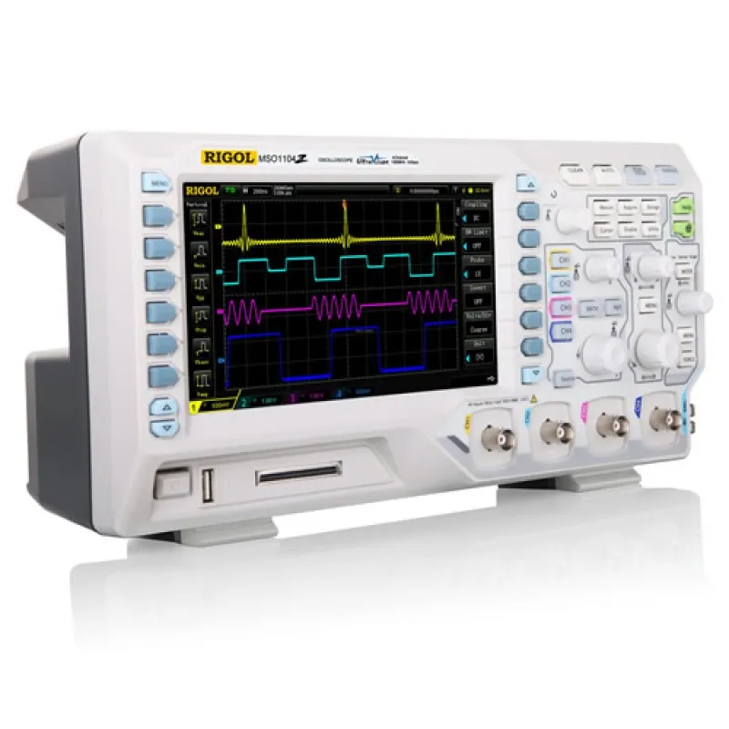 Rigol MSO1000Z Series [MSO1104Z-S] 100 MHz 4+16 Channel Mixed Signal Oscilloscope w/ AWG