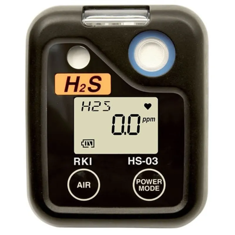 RKI Instruments HS-03 [73-0062] Single Gas Monitor, Alkaline H2S, 0-100ppm