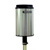 RM Young 52202H-20 [52202H-20] Tipping Bucket Rain Gauge, Stainless Housing, Unheated, 230V / 50-60Hz