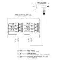 RM Young 05603C Wind Sensor Interface, 0-5 VDC Outputs