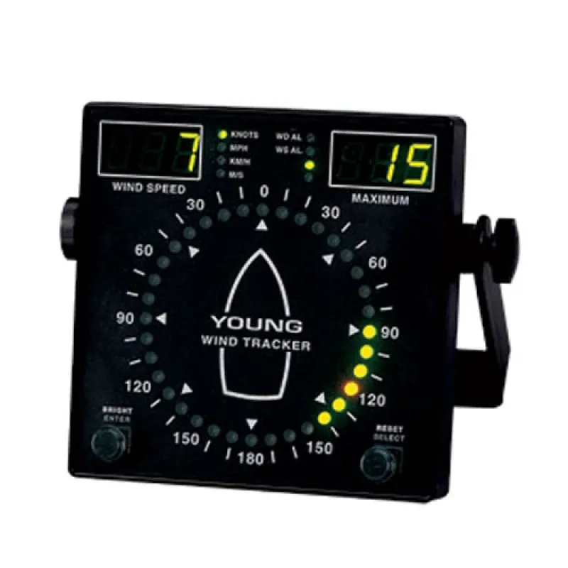 RM Young 06206 [06206H] Marine Wind Tracker Wind Speed & Direction Indicator, 230 VAC / 50-60 Hz Adapter