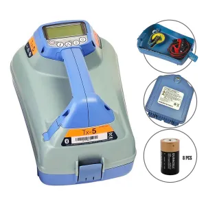 SPX Radiodetection Tx-5 [10/RDTX5-R] Multifunction Signal Transmitter w/ Li-Ion Rechargeable Battery Pack