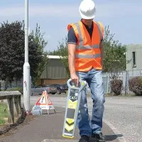SPX Radiodetection 10GCAT4EN03 [10/GCAT4+EN03] gCAT4+ Cable Avoidance Tool with Depth, Data Logging, Swing, StrikeAlert, CALSafe and GPS