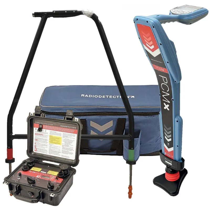SPX Radiodetection PCMX [10/PCMX25KIT] Pipeline Current Mapper w/ TX-25 Transmitter, A Frame and Soft Bag