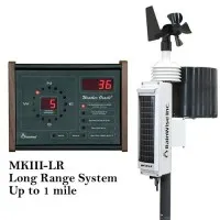 RainWise MK-III-RTI-LR [RW-MKIII-LR-BSC] Long Range (1 Mile), 2.4Ghz, Solar Wireless Pro Weather Station w/ Oracle Base Unit