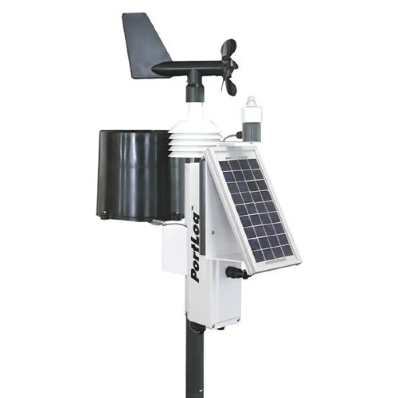 RainWise PortLog [805-1019] Solar Powered, SELF-CONTAINED, Remote Weather Station & Data Logger