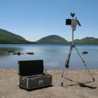 RainWise PortLog [805-1018] Solar Powered, SELF-CONTAINED, Remote Weather Station & Data Logger w/Case & Tripod