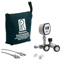 Ralston QSCM [QSCM-5KPSIG-D] Calibration Manifold Full Kit (0 - 5000 PSI, 1/4" Female NPT, Digital Gauge) 