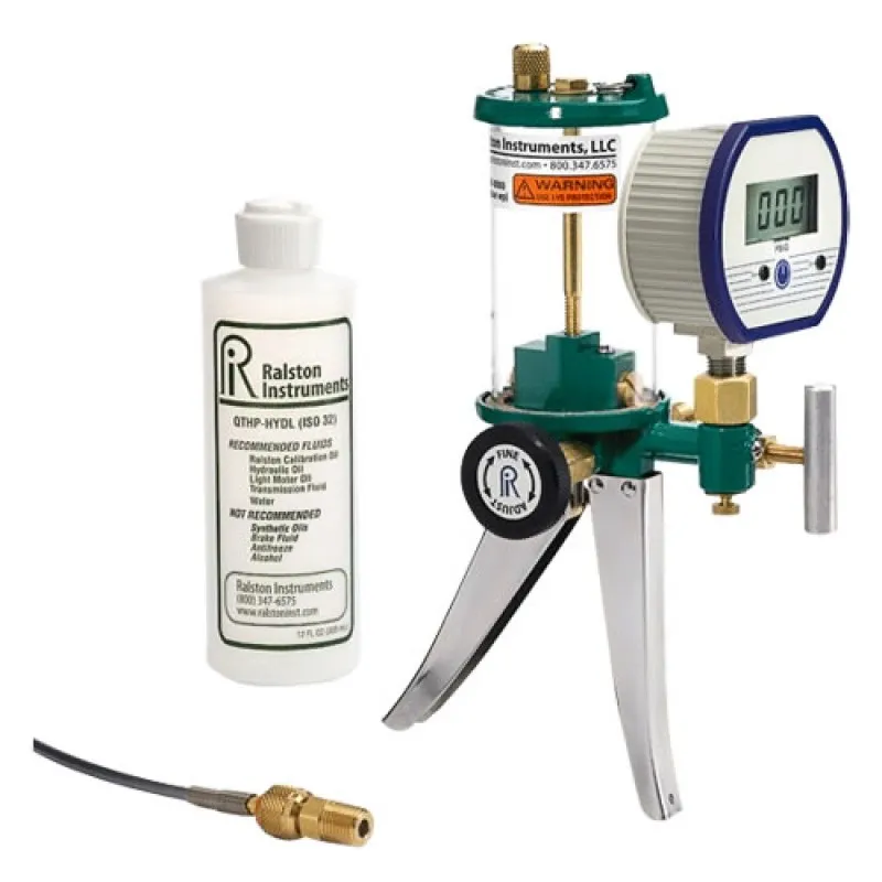 Ralston XHGV-5KPSI-D Hydraulic Hand Pump Full Calibration Kit  (5000 psi / 350 bar) 