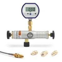 Ralston DPPV-PM15PSIG-D [DPPV-PM15PSIG-D] Pneumatic Pressure/Vacuum  Hand Pump Full Calibration Kit, 1/4" Female NPT, Digital Gauge 15 PSIG