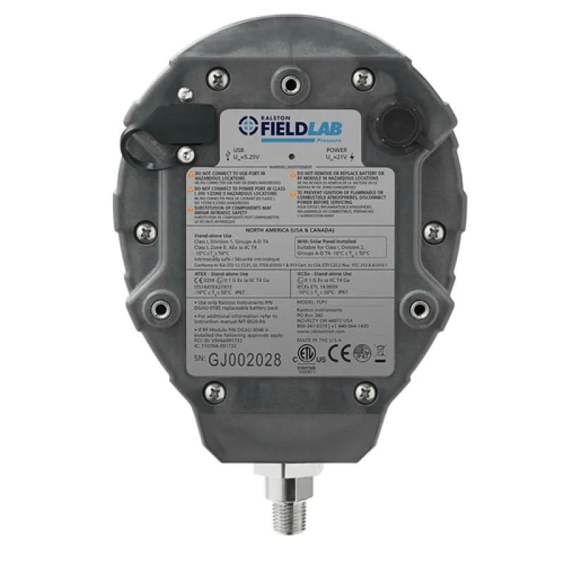 Ralston FieldLab [FLP1] Digital Pressure Calibrator, 1/4" Male NPT