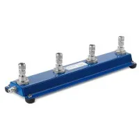 Ralston MF4S [MF4S-XF-XM-PL] 4-Port Benchtop Manifold with Quick-Test XT Connections, 10,000 psi (700 bar)