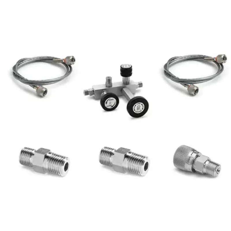 Ralston QSCM [QSCM-1MSA-20-2] Calibration Manifold with Gauge Connection 0 to 5000 psi (0 to 345 bar)