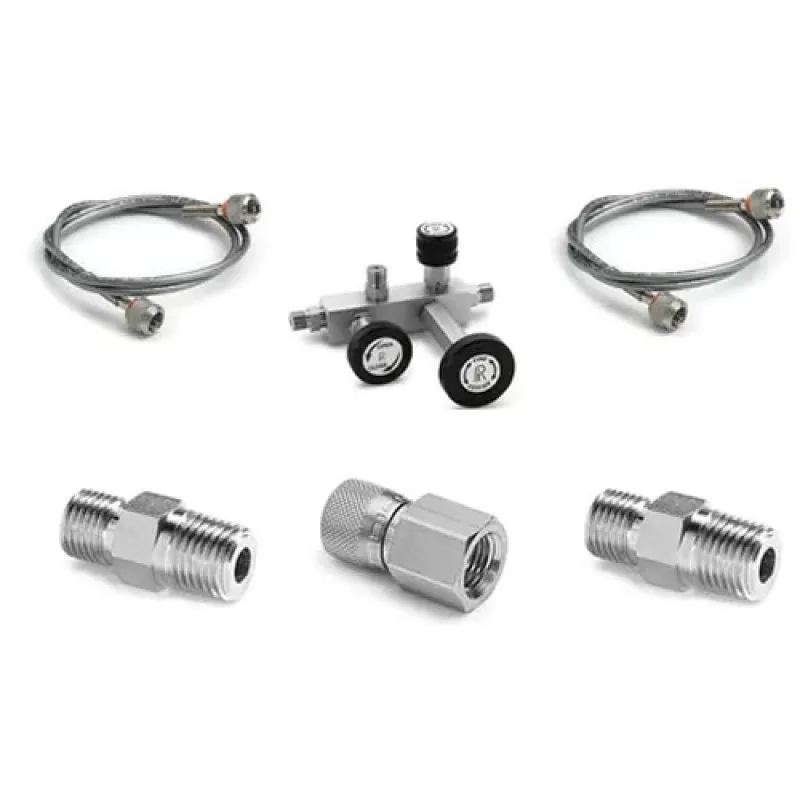 Ralston QSCM [QSCM-2FSA-20-2] Calibration Manifold with Gauge Connection 0 to 5000 psi (0 to 345 bar)