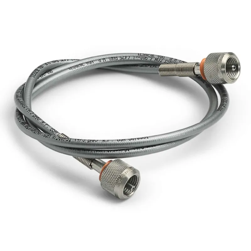 Ralston QSQS [QSQS-HOS-20FT] Stainless Steel Quick-Test Hose, 6900 psi, 20 ft. (6.10 m) long