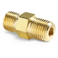 Ralston QTHA [QTHA-2MB0] 1/4" Male NPT x Male Quick-Test Adapter, Brass