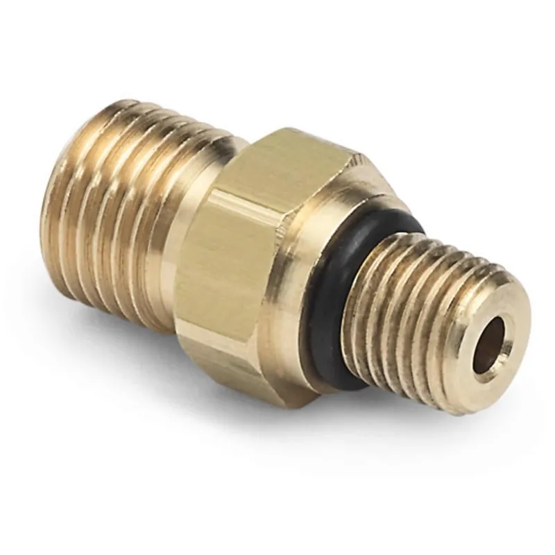 Ralston QTHA [QTHA-3SB0] 3/8-24 Male SAE X Male Quick-Test Outlet Connection, Brass