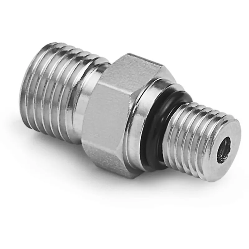 Ralston QTHA [QTHA-3SS0] Male Quick-Test Outlet Port, Stainless Steel