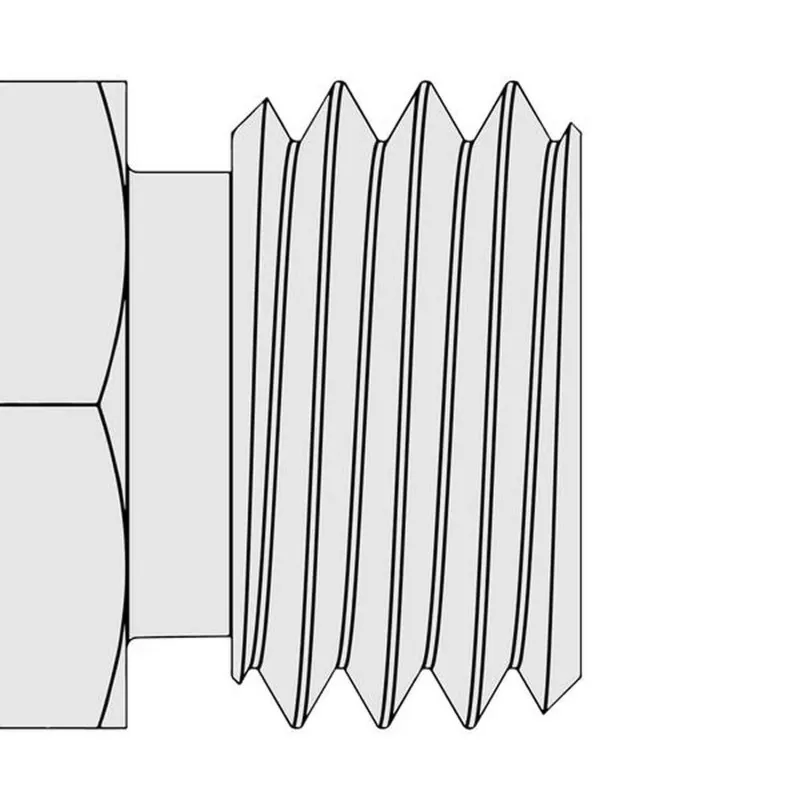Ralston XTHA [XTHA-2MS0-XH] 1/4" Male High Pressure x Male Quick-Test XT Adapter, Stainless Steel