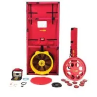 Retrotec 5000 [EU5100] Blower Door System with Model 5000 Fan - Cloth Panel