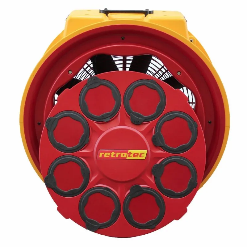 Retrotec 5000 [EU5100] Blower Door System with Model 5000 Fan - Cloth Panel