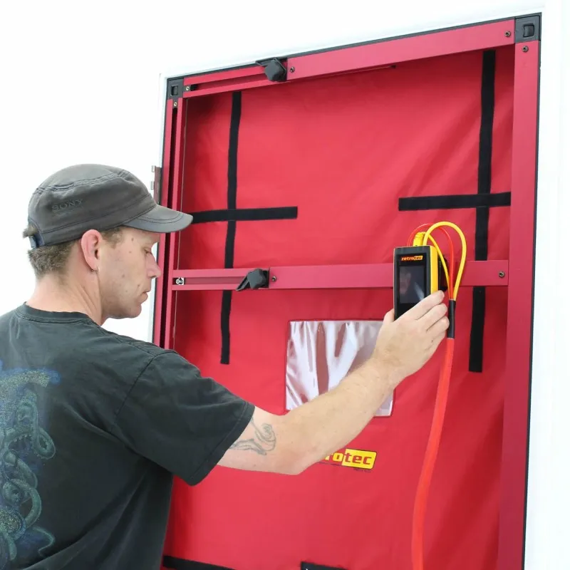 Retrotec 5000 [EU5100] Blower Door System with Model 5000 Fan - Cloth Panel