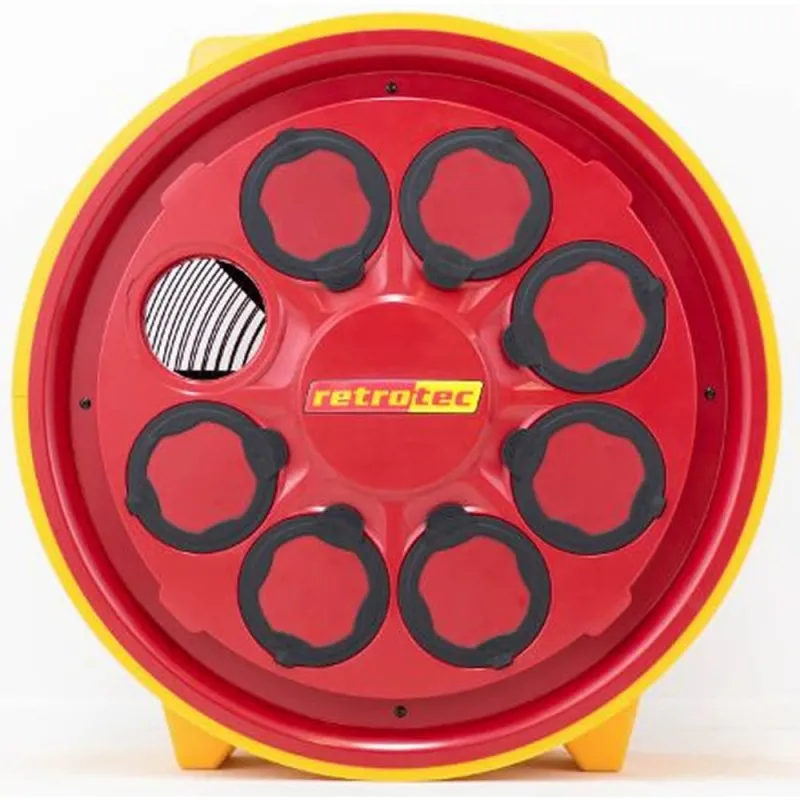 Retrotec 5000 [5210] Dual Blower Door System with Model 5000 Double Fan - Large Cloth Panel