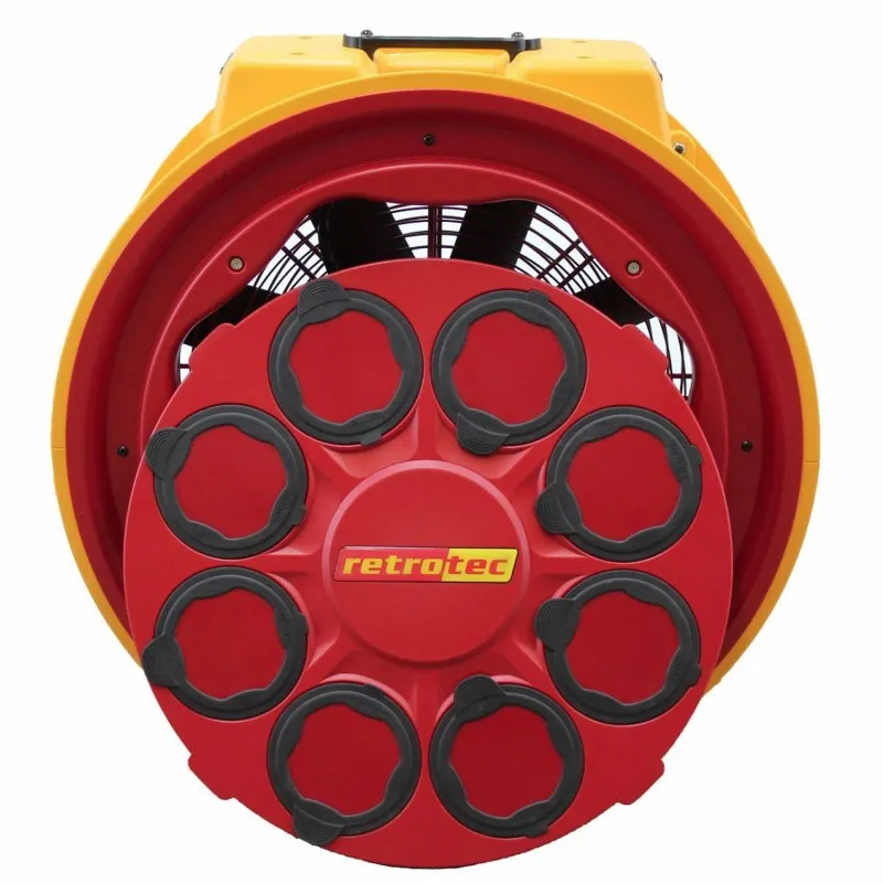 Retrotec 5000 [5210] Dual Blower Door System with Model 5000 Double Fan - Large Cloth Panel