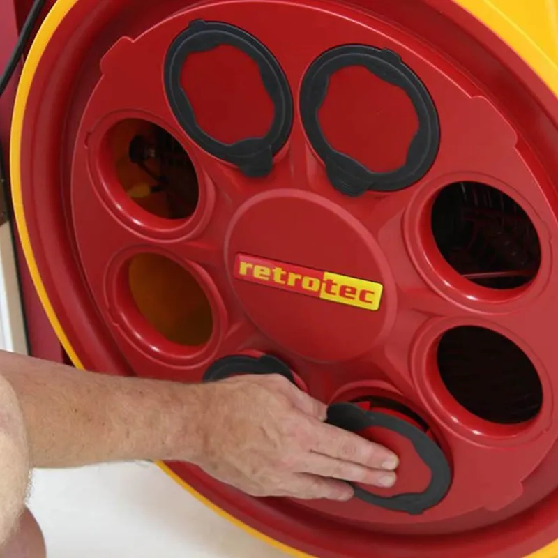 Retrotec 6000 [6120] Panel Blower Door System with Model 6000 Fan - Hard Panel